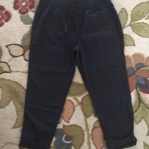 Old Navy linen Capri pants